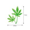 造花/二ッ葉紅葉緑