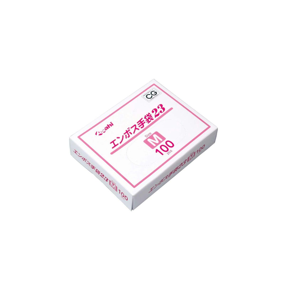 エンボス手袋２３ ナチュラル 箱入M