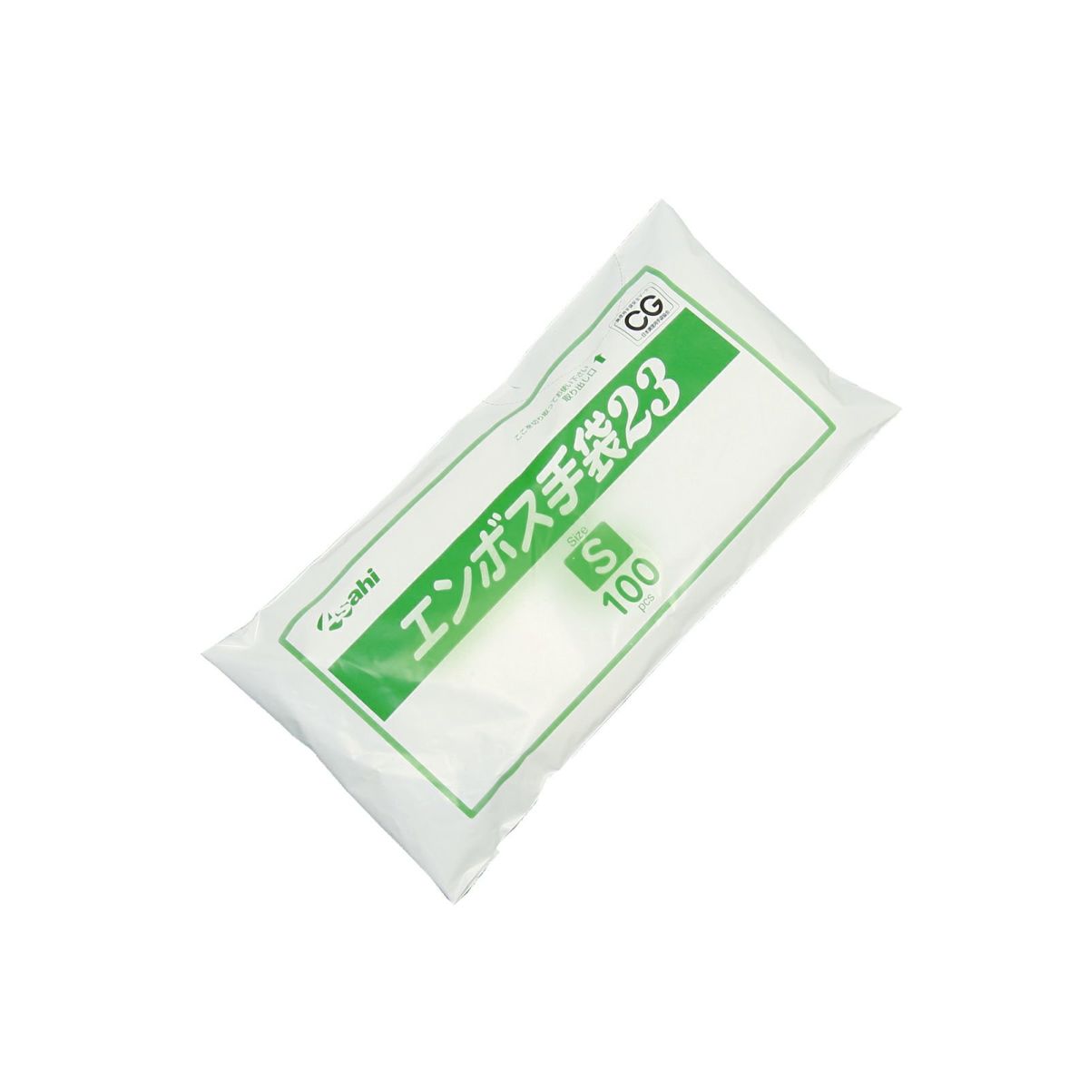 エンボス手袋２３ ナチュラル 袋入S