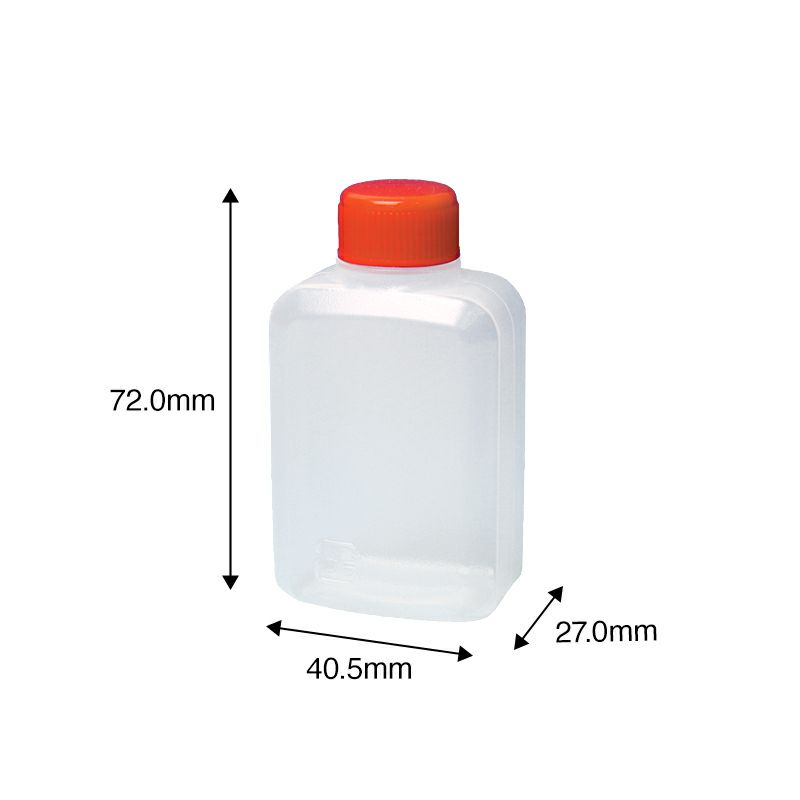 ポリ容器・たれびん)ポリ容器　角５０Ｒ (約51cc)