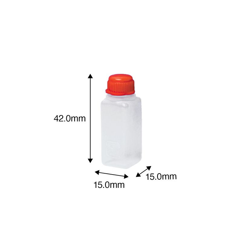 ポリ容器・たれびん)ポリ容器　角小Ｒ (約5.5cc)