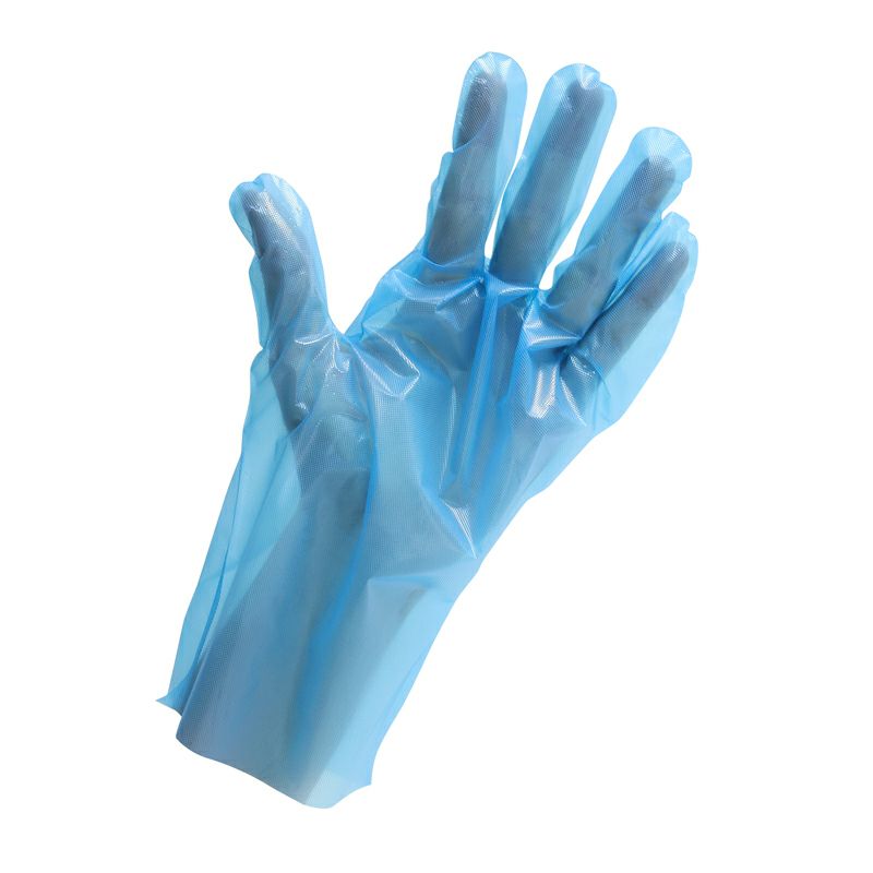 エンボス手袋23 ブルー 袋入(200枚×30袋) ※ケース販売※